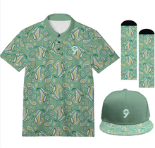 Load image into Gallery viewer, Sage & Paisley Golf Set