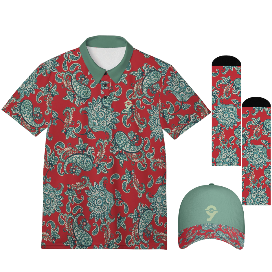 Crimson Golf Set